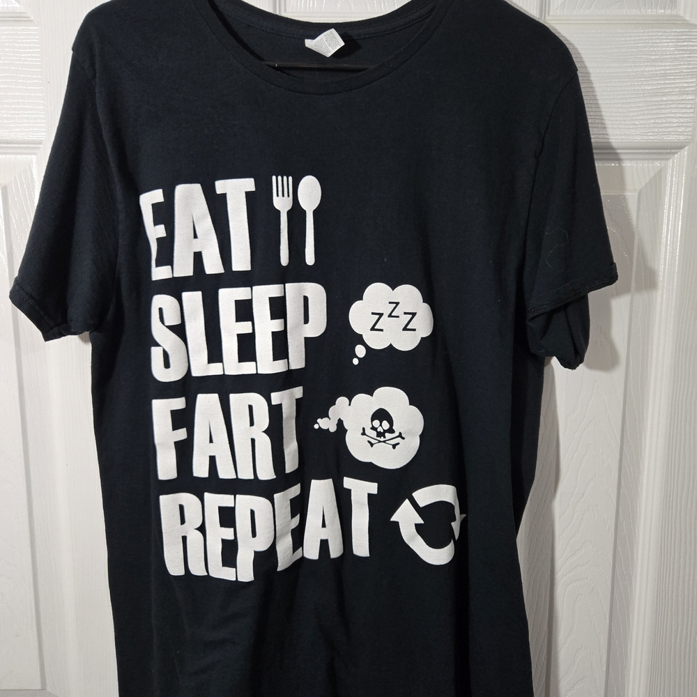 Black Graphic Men's T-Shirt